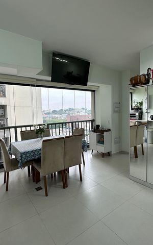 Apartamento à venda com 38m², 1 quarto e 1 vaga Apartamento à venda com 38m², 1 quarto e 1 vagaSala