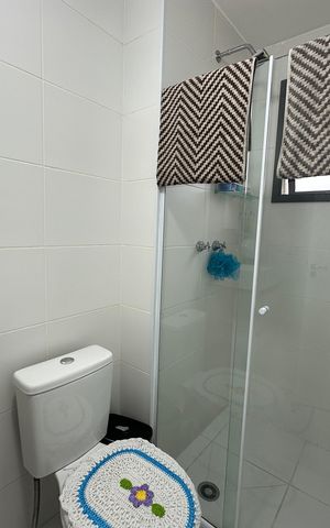 Apartamento à venda com 38m², 1 quarto e 1 vaga Apartamento à venda com 38m², 1 quarto e 1 vagaBanheiro