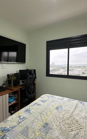 Apartamento à venda com 38m², 1 quarto e 1 vaga Apartamento à venda com 38m², 1 quarto e 1 vagaQuarto