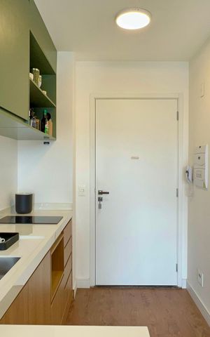 Studio à venda com 26m², 1 quarto e sem vaga Studio à venda com 26m², 1 quarto e sem vagaCozinha