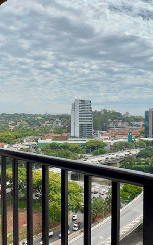 Studio à venda com 26m², 1 quarto e sem vaga Studio à venda com 26m², 1 quarto e sem vagaVaranda