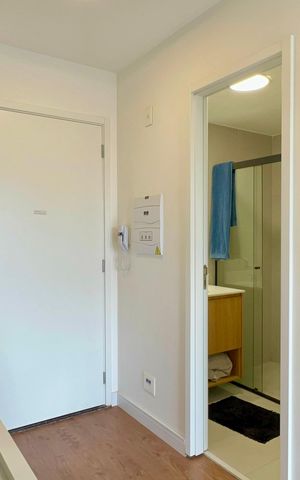 Studio à venda com 26m², 1 quarto e sem vaga Studio à venda com 26m², 1 quarto e sem vagaCozinha