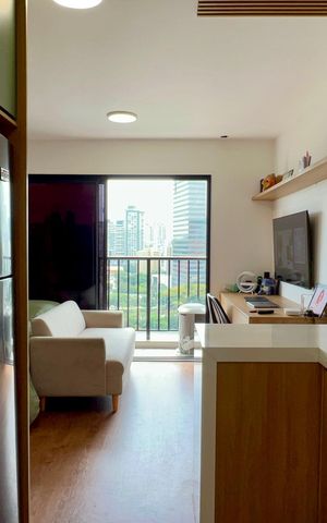Studio à venda com 26m², 1 quarto e sem vaga Studio à venda com 26m², 1 quarto e sem vagaCozinha
