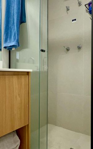 Studio à venda com 26m², 1 quarto e sem vaga Studio à venda com 26m², 1 quarto e sem vagaBanheiro