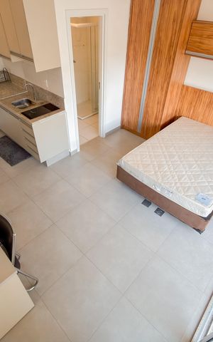 Studio à venda com 28m², 1 quarto e sem vaga Studio à venda com 28m², 1 quarto e sem vagaStudio