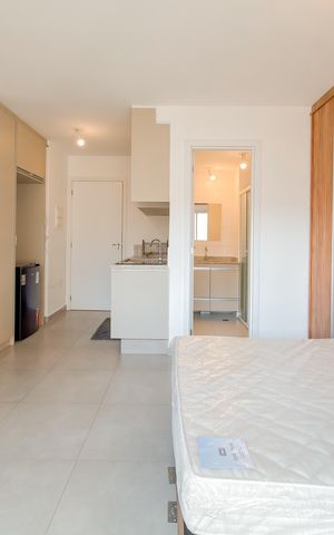 Studio à venda com 28m², 1 quarto e sem vaga Studio à venda com 28m², 1 quarto e sem vagaStudio