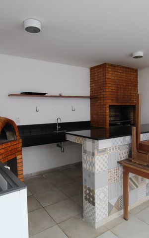 Apartamento à venda com 64m², 2 quartos e 1 vagaÁrea comum - Churrasqueira
