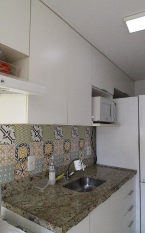 Apartamento à venda com 64m², 2 quartos e 1 vagaCozinha