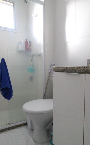 Apartamento à venda com 64m², 2 quartos e 1 vagaBanheiro social