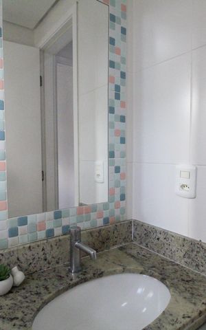 Apartamento à venda com 64m², 2 quartos e 1 vagaBanheiro social
