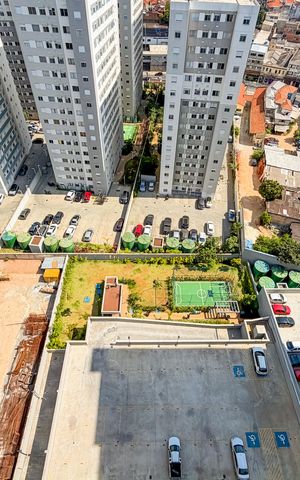 Apartamento à venda com 56m², 2 quartos e 1 vaga Apartamento à venda com 56m², 2 quartos e 1 vagaVista do Quarto 1