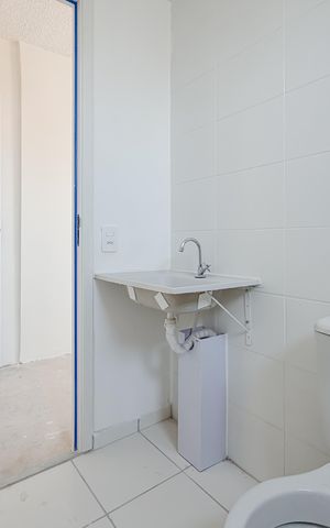 Apartamento à venda com 56m², 2 quartos e 1 vaga Apartamento à venda com 56m², 2 quartos e 1 vagaBanheiro da Suíte