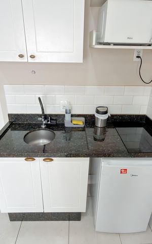 Studio para alugar com 25m², 1 quarto e sem vaga Studio para alugar com 25m², 1 quarto e sem vagaStudio