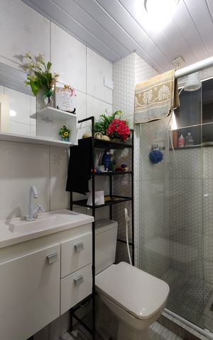 Apartamento à venda com 45m², 2 quartos e 1 vagaBanheiro Social