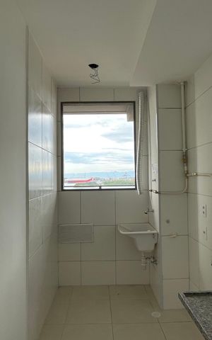 Apartamento para alugar com 45m², 2 quartos e 1 vaga Apartamento para alugar com 45m², 2 quartos e 1 vagaCozinha e Área de Serviço