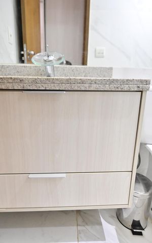 Apartamento para alugar com 52m², 1 quarto e 1 vaga Apartamento para alugar com 52m², 1 quarto e 1 vagaBanheiro Suíte
