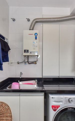 Apartamento à venda com 58m², 1 quarto e 2 vagasÁrea de Serviço 