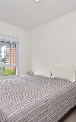 Apartamento à venda com 58m², 1 quarto e 2 vagasSuíte 