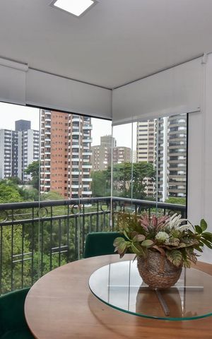 Apartamento à venda com 58m², 1 quarto e 2 vagasVaranda