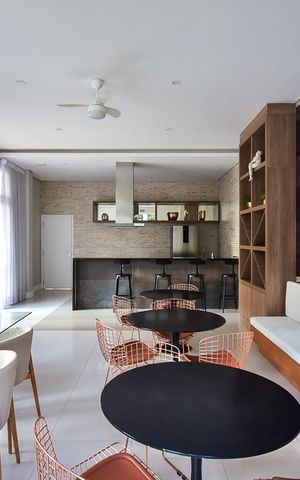Apartamento à venda com 58m², 1 quarto e 2 vagasSalão de Festa