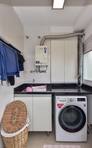 Apartamento à venda com 58m², 1 quarto e 2 vagasÁrea de Serviço 