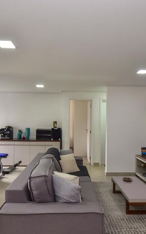 Apartamento à venda com 58m², 1 quarto e 2 vagasSala