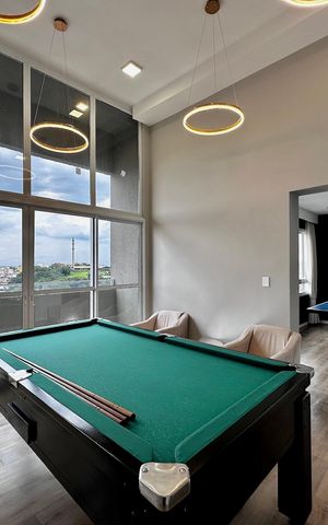 Apartamento à venda com 45m², 2 quartos e 1 vaga Apartamento à venda com 45m², 2 quartos e 1 vagaSalão de Jogos