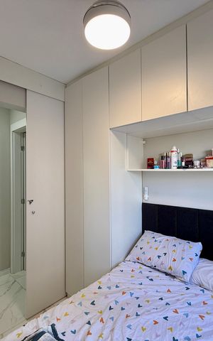 Apartamento à venda com 45m², 2 quartos e 1 vaga Apartamento à venda com 45m², 2 quartos e 1 vagaQuarto 2