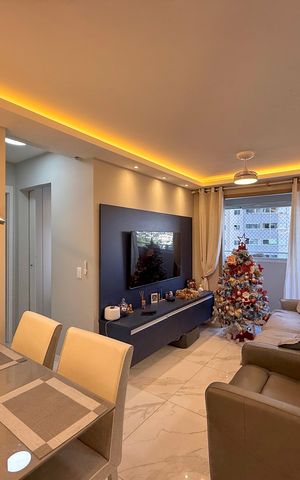 Apartamento à venda com 45m², 2 quartos e 1 vaga Apartamento à venda com 45m², 2 quartos e 1 vagaSala