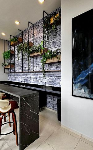 Apartamento à venda com 45m², 2 quartos e 1 vaga Apartamento à venda com 45m², 2 quartos e 1 vagaSalão Gourmet