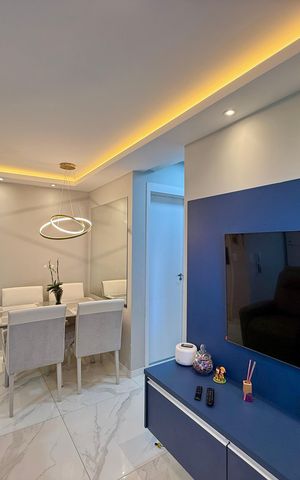 Apartamento à venda com 45m², 2 quartos e 1 vaga Apartamento à venda com 45m², 2 quartos e 1 vagaSala