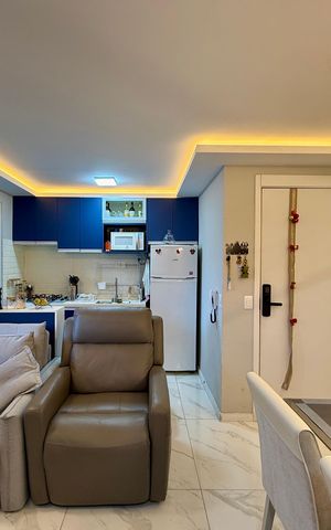 Apartamento à venda com 45m², 2 quartos e 1 vaga Apartamento à venda com 45m², 2 quartos e 1 vagaSala