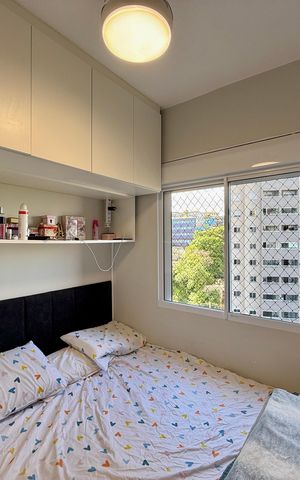 Apartamento à venda com 45m², 2 quartos e 1 vaga Apartamento à venda com 45m², 2 quartos e 1 vagaQuarto 2