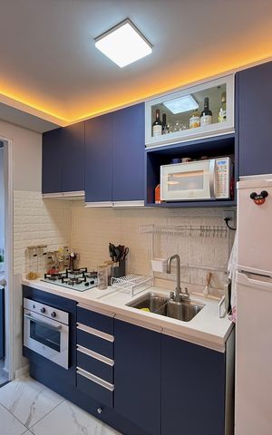Apartamento à venda com 45m², 2 quartos e 1 vaga Apartamento à venda com 45m², 2 quartos e 1 vagaCozinha