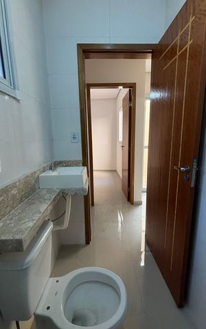 Apartamento à venda com 52m², 2 quartos e 1 vaga Apartamento à venda com 52m², 2 quartos e 1 vagaBanheiro