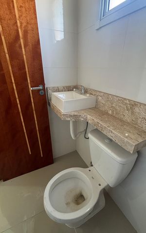 Apartamento à venda com 90m², 3 quartos e 1 vaga Apartamento à venda com 90m², 3 quartos e 1 vagaBanheiro da Suíte