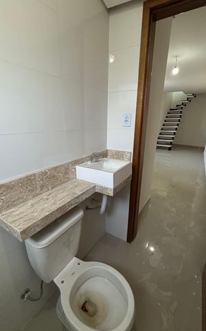 Apartamento à venda com 90m², 3 quartos e 1 vaga Apartamento à venda com 90m², 3 quartos e 1 vagaBanheiro