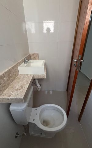 Apartamento para alugar com 52m², 2 quartos e 1 vaga Apartamento para alugar com 52m², 2 quartos e 1 vagaBanheiro da Suíte