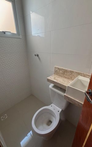 Apartamento para alugar com 52m², 2 quartos e 1 vaga Apartamento para alugar com 52m², 2 quartos e 1 vagaBanheiro da Suíte