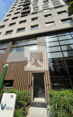 Apartamento para alugar com 35m², 1 quarto e sem vaga