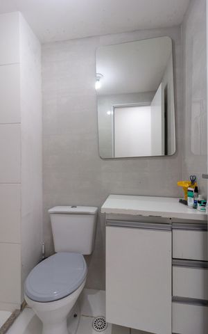 Apartamento à venda com 44m², 2 quartos e 1 vagaBanheiro social