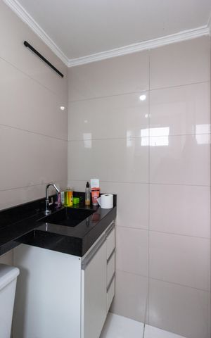 Apartamento à venda com 44m², 2 quartos e 1 vagaBanheiro Suíte