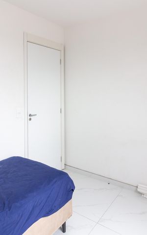 Apartamento à venda com 44m², 2 quartos e 1 vagaQuarto 1