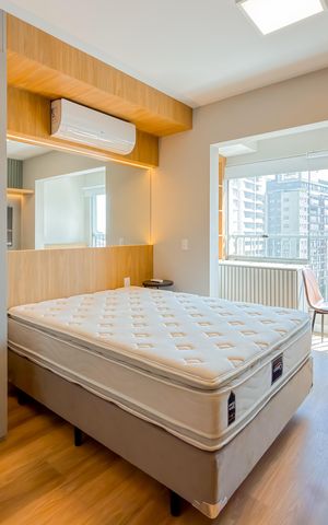 Studio à venda com 28m², 1 quarto e sem vaga Studio à venda com 28m², 1 quarto e sem vagaStudio