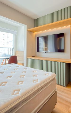 Studio à venda com 28m², 1 quarto e sem vaga Studio à venda com 28m², 1 quarto e sem vagaStudio
