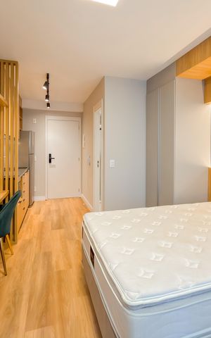 Studio à venda com 28m², 1 quarto e sem vaga Studio à venda com 28m², 1 quarto e sem vagaStudio