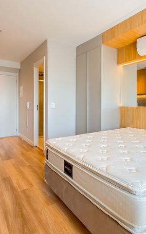 Studio à venda com 28m², 1 quarto e sem vaga Studio à venda com 28m², 1 quarto e sem vagaStudio
