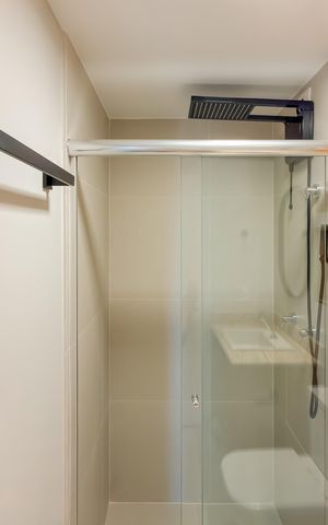Studio à venda com 28m², 1 quarto e sem vaga Studio à venda com 28m², 1 quarto e sem vagaBanheiro