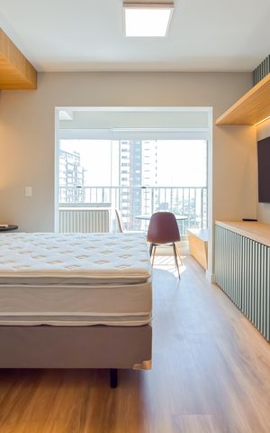 Studio à venda com 28m², 1 quarto e sem vaga Studio à venda com 28m², 1 quarto e sem vagaStudio