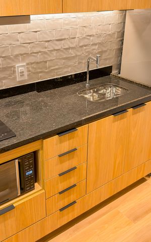 Studio à venda com 28m², 1 quarto e sem vaga Studio à venda com 28m², 1 quarto e sem vagaCozinha